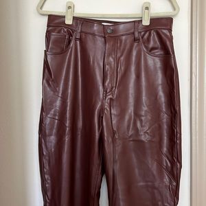 Abercrombie Leather Pants